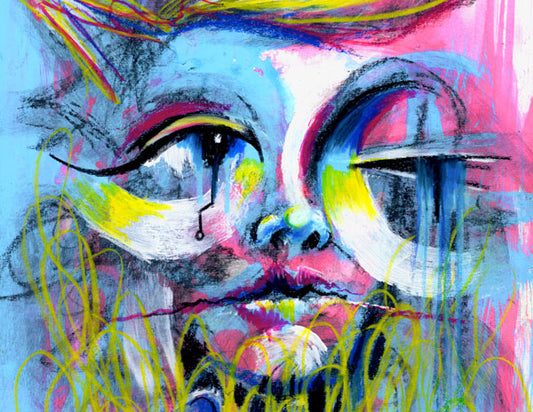 Catmosphere Abstract Painting
