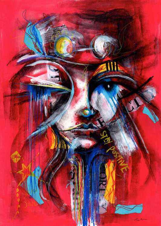 How Positive Mindset Art Can Rewrite Negative Beliefs
