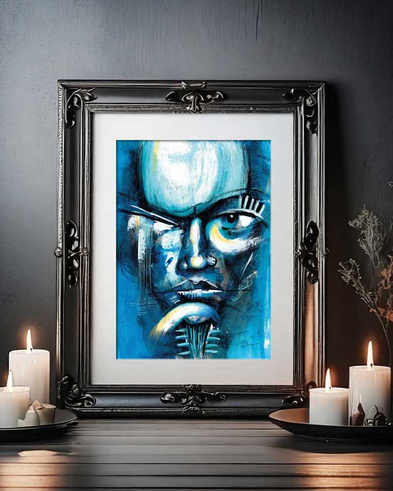I'm Watching Original Painting