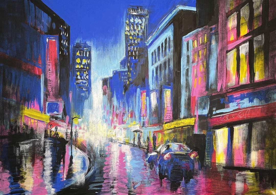 Short Ride Home - Urban Night Cityscape