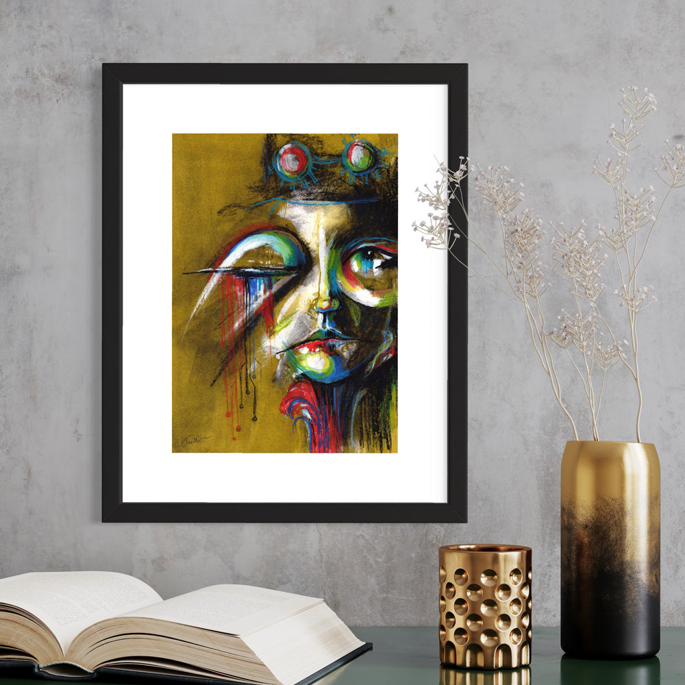 Electric Eyes Original Painting