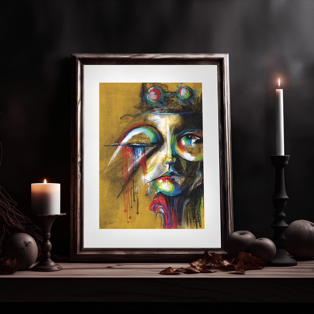 Electric Eyes Original Painting