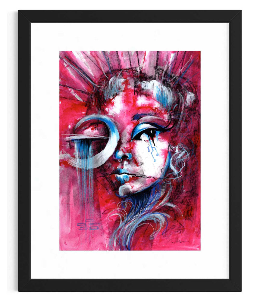 Electric Elegance Original Painting