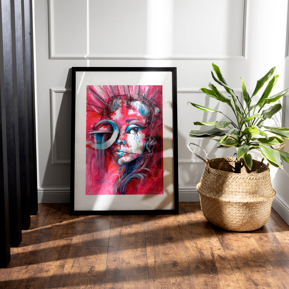 Electric Elegance Original Painting