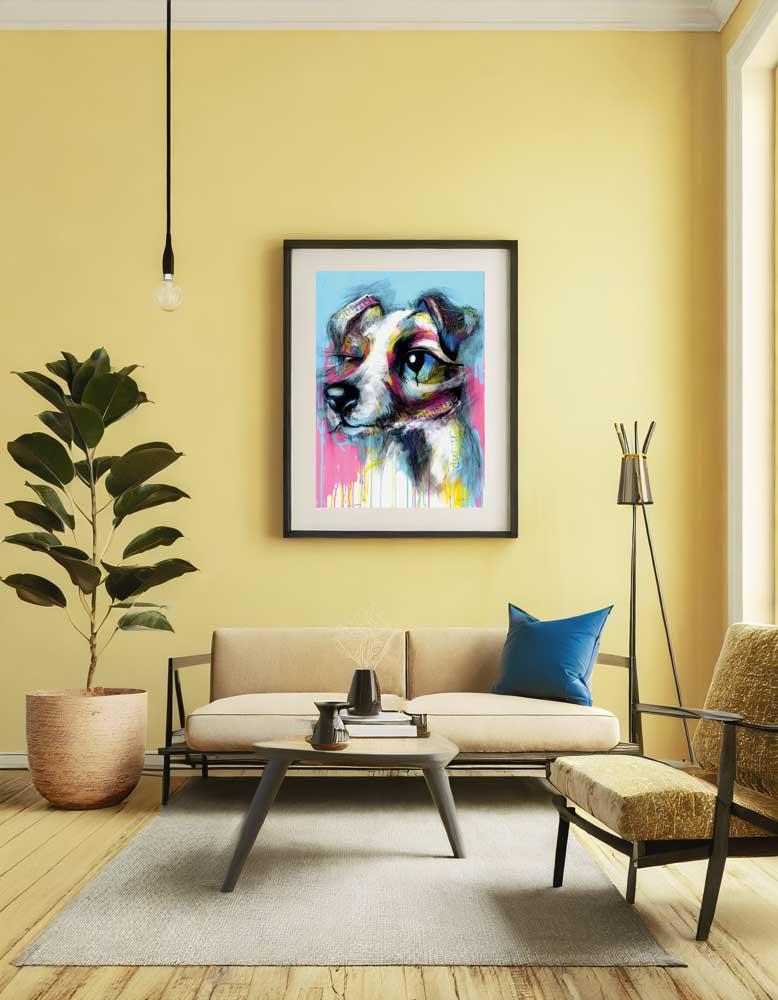 Jack Russell Terrier Dog Art Print