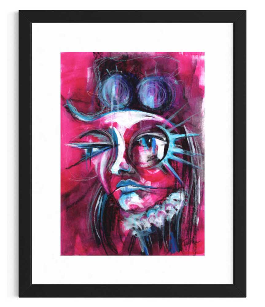 Magenta Haze Art Print