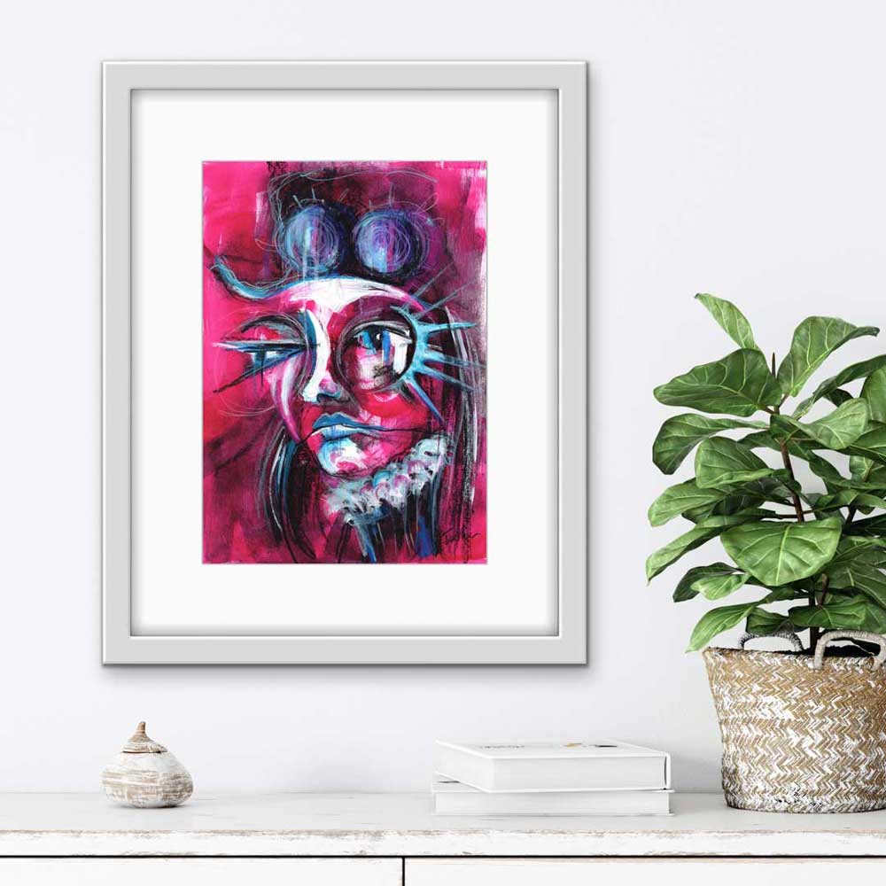 Magenta Haze Art Print