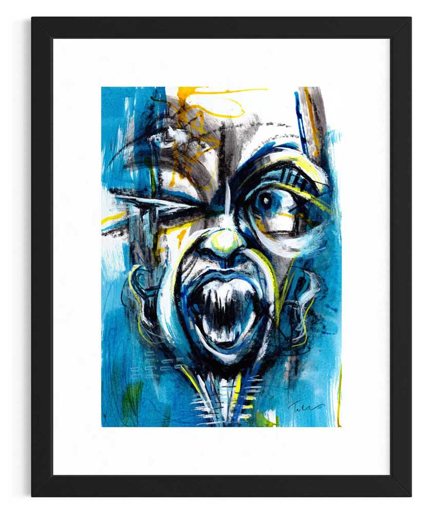 Savage Scream Original Painting