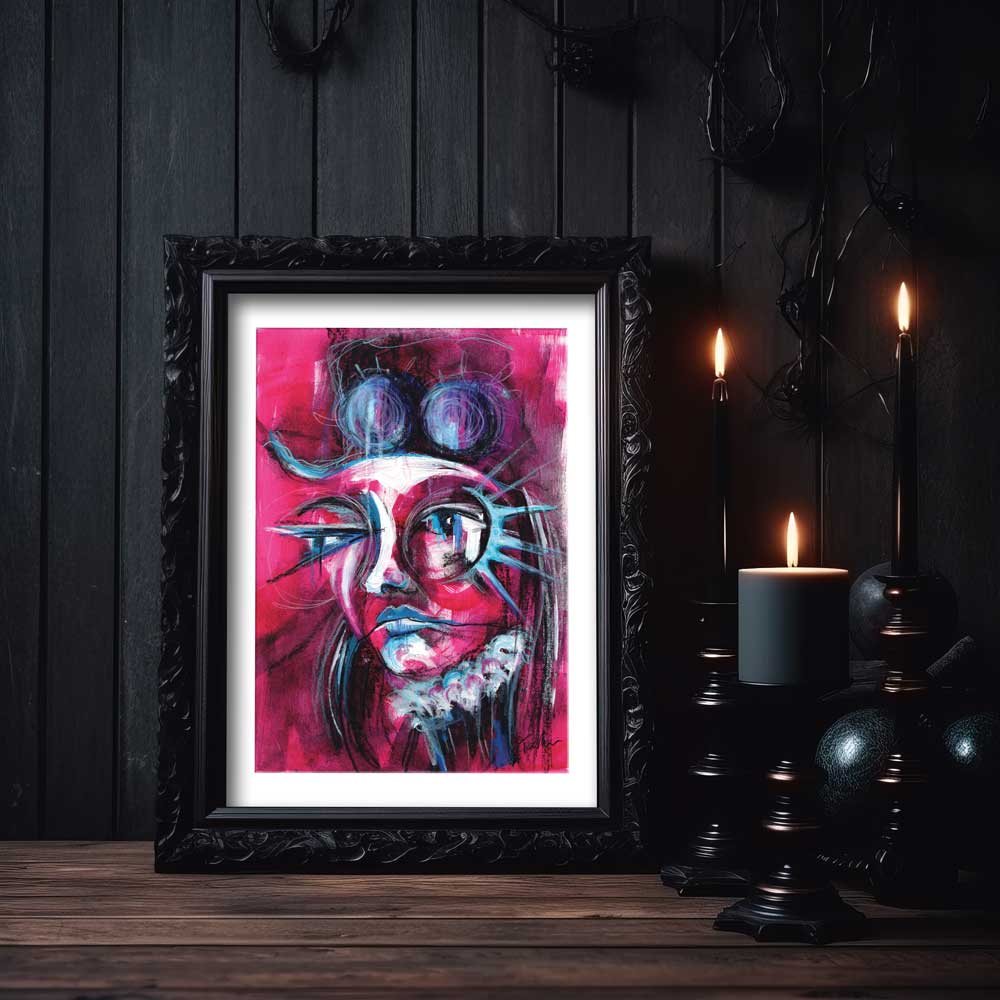 Magenta Haze Original Painting