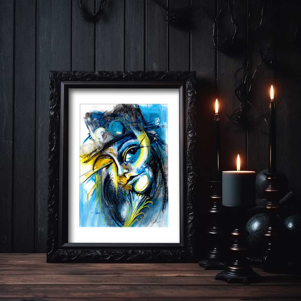 Lemon Twist Art Print